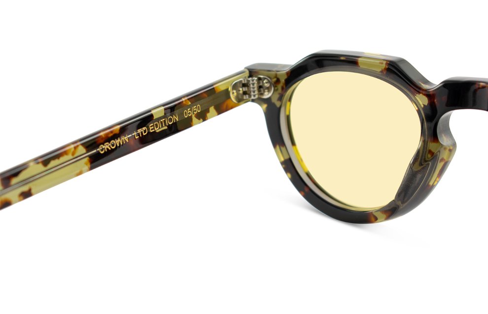 Lesca Lunetier x Ottica Tullino - Crown Panto 8 mm yellow 